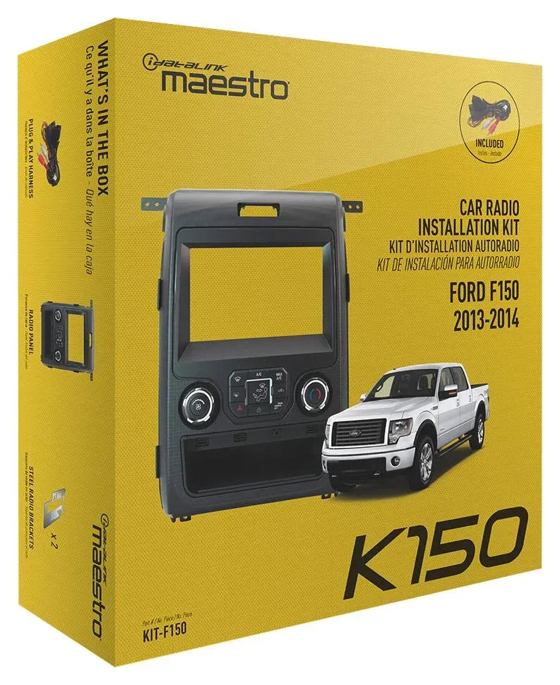 iDatalink Maestro Dash Kit for 2013-2014 Ford F-150 Vehicles