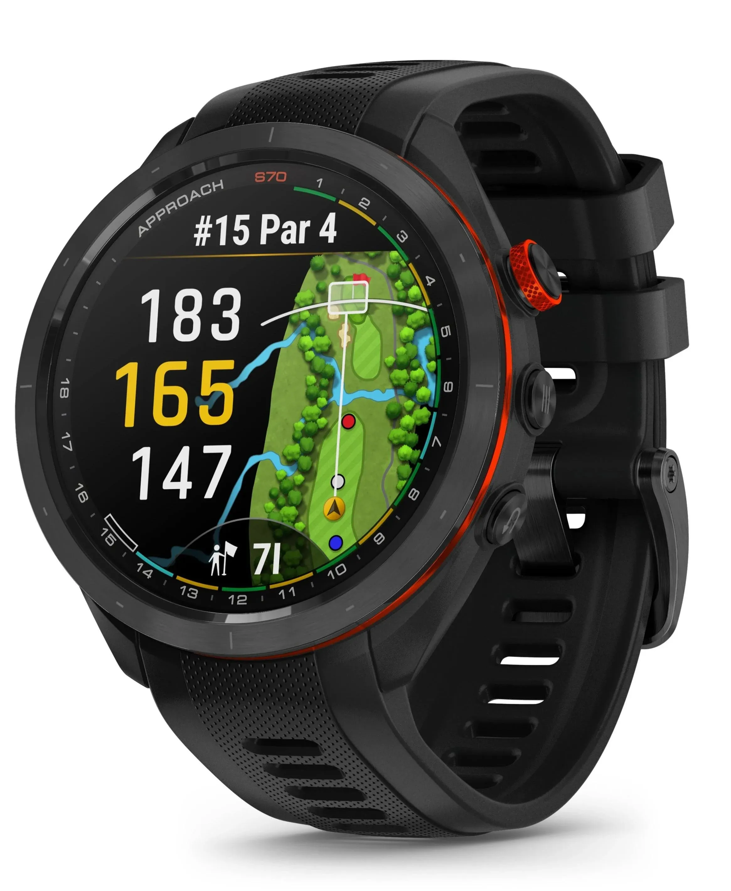 Garmin Approach S70 GPS Golf Watch 47mm - Black