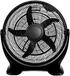 Simple Deluxe 20 inch 3-Speed Plastic Floor Fans Quiet for Home Commercial ...