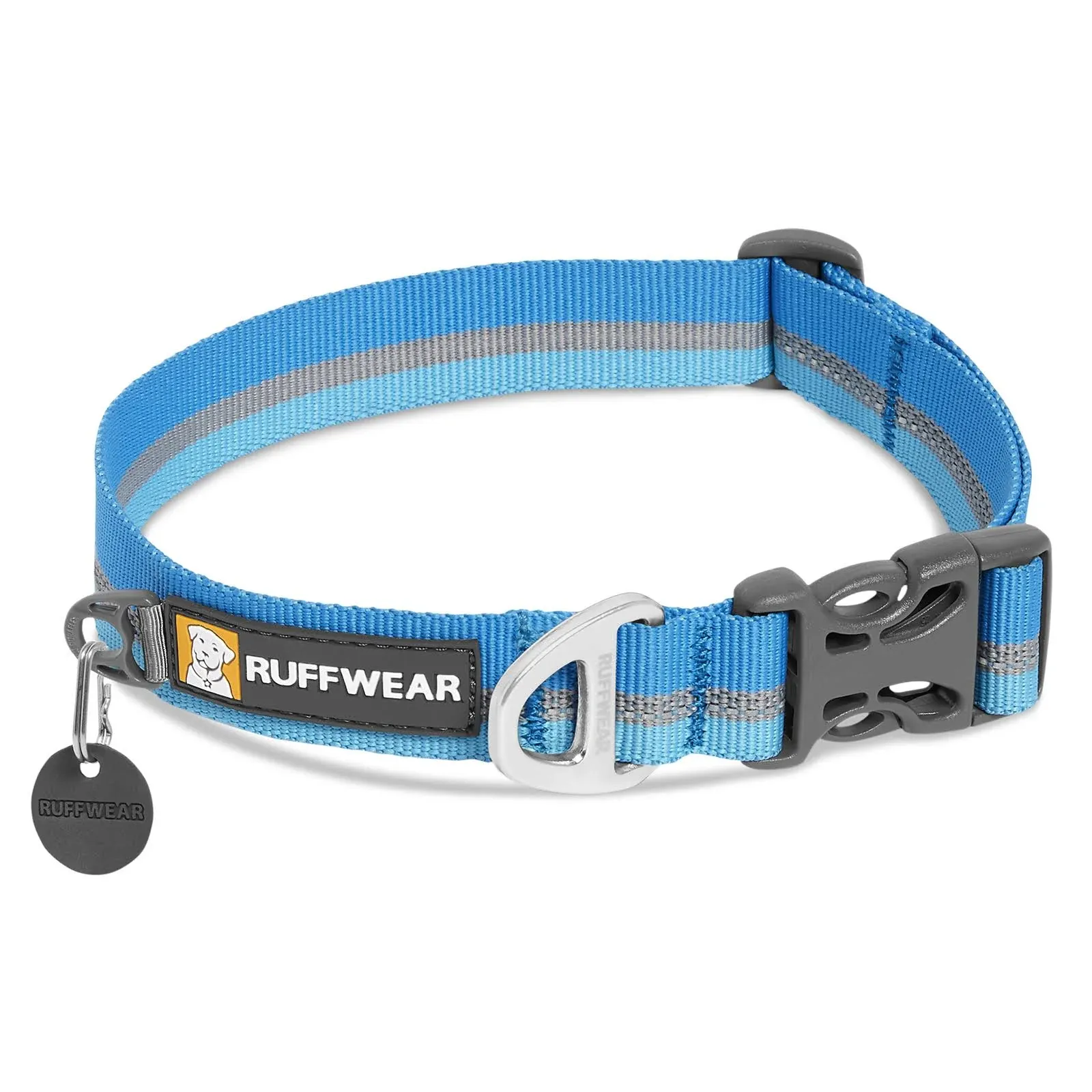 Ruffwear, Crag Dog Collar, Reflective and Comfortable Collar for Everyday Use, Alpine Dawn, 11"-14"