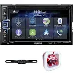 Alpine INE-W970HD 6.5&#034; Navigation Receiver w/ Bluetooth &amp; License Plate Camera