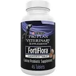 FortiFlora Purina Veterinary Supplements Chewable Tablet Nutritional Supplement 45 ct.