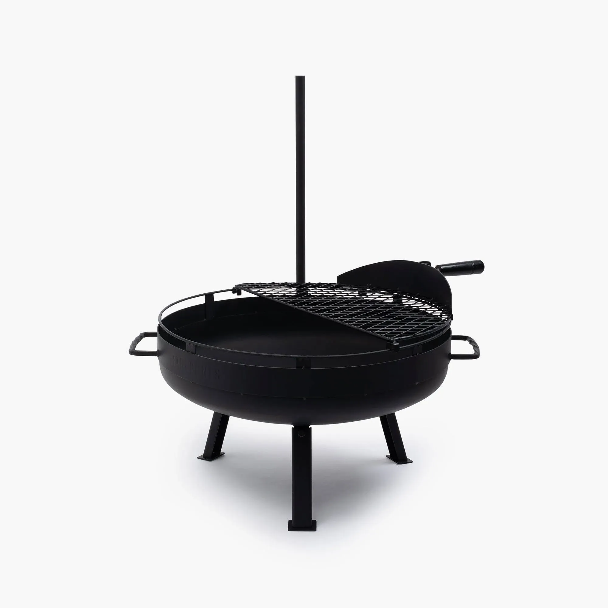 Barebones Cowboy Fire Pit Grill