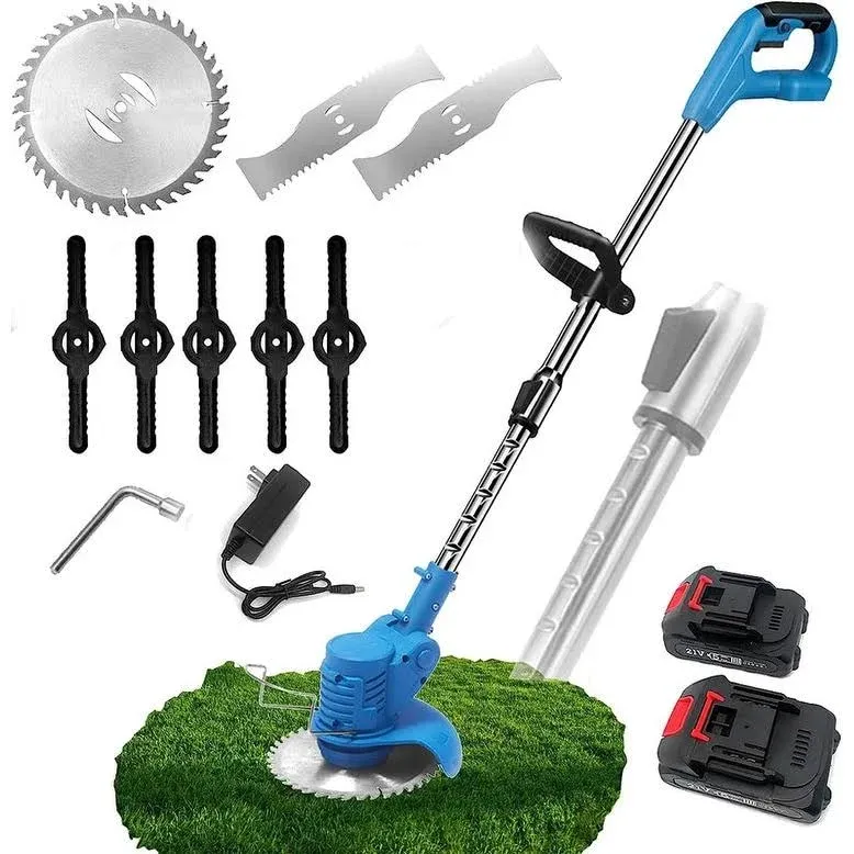 Cordless Grass Trimmer - Blue