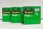 Scotch Magic Tape Value Pack, 3/4 inch x 1000 inch, 1 inch Core, Clear, 12/Pack