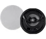 Monoprice 13684 Alpha Ceiling Speakers 6.5in Carbon Fiber 2-Way (Pair)