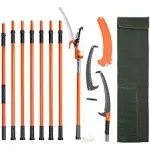 Blade Length 46.06 in. Manual Pruning Saw, 7.3 ft. to 27 ft. Extendable 3 Pruner, Branch Trimmer