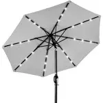 Best Choice Products 10ft Solar LED Lighted Patio Umbrella