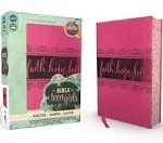 NIV, Bible for Teen Girls, Leathersoft, Pink, Printed Page Edges: Growing in Faith, Hope, and Love 