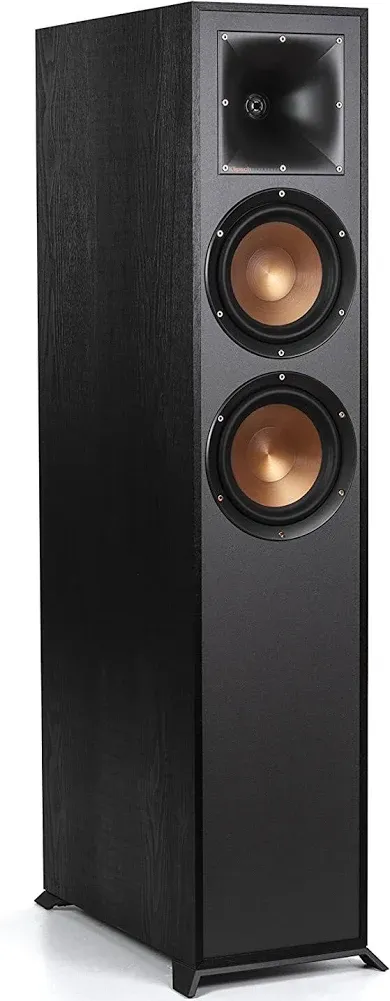 Klipsch R-625FA Powerful Detailed Floorstanding Single Home Speaker Black