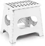 Utopia Home Folding Step Stool - (Pack of 1) Foot Stool with 11 Inch Height