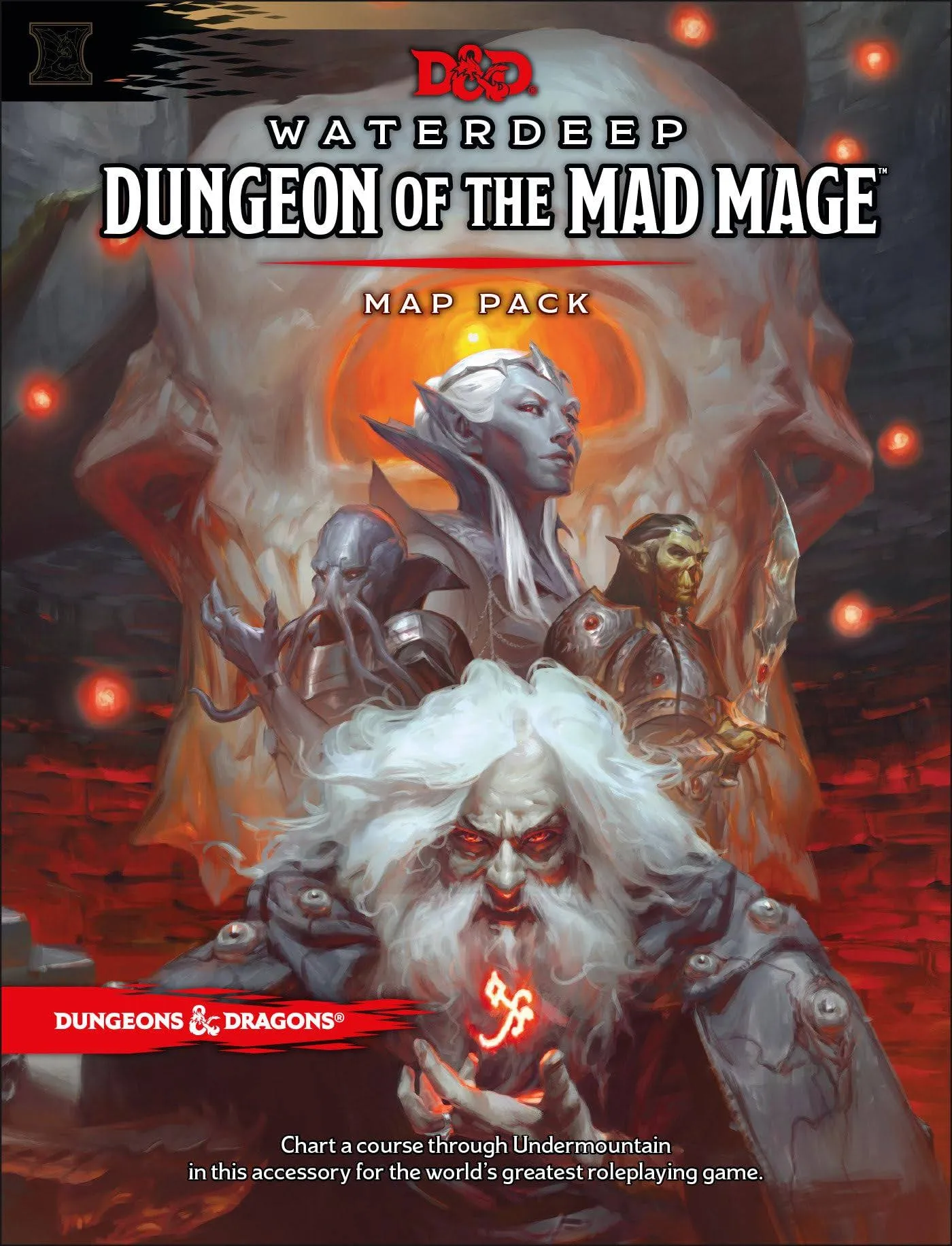 Dungeons And Dragons 5H Ed: Waterdeep Dungeon Of The Mad Mage Map Pack