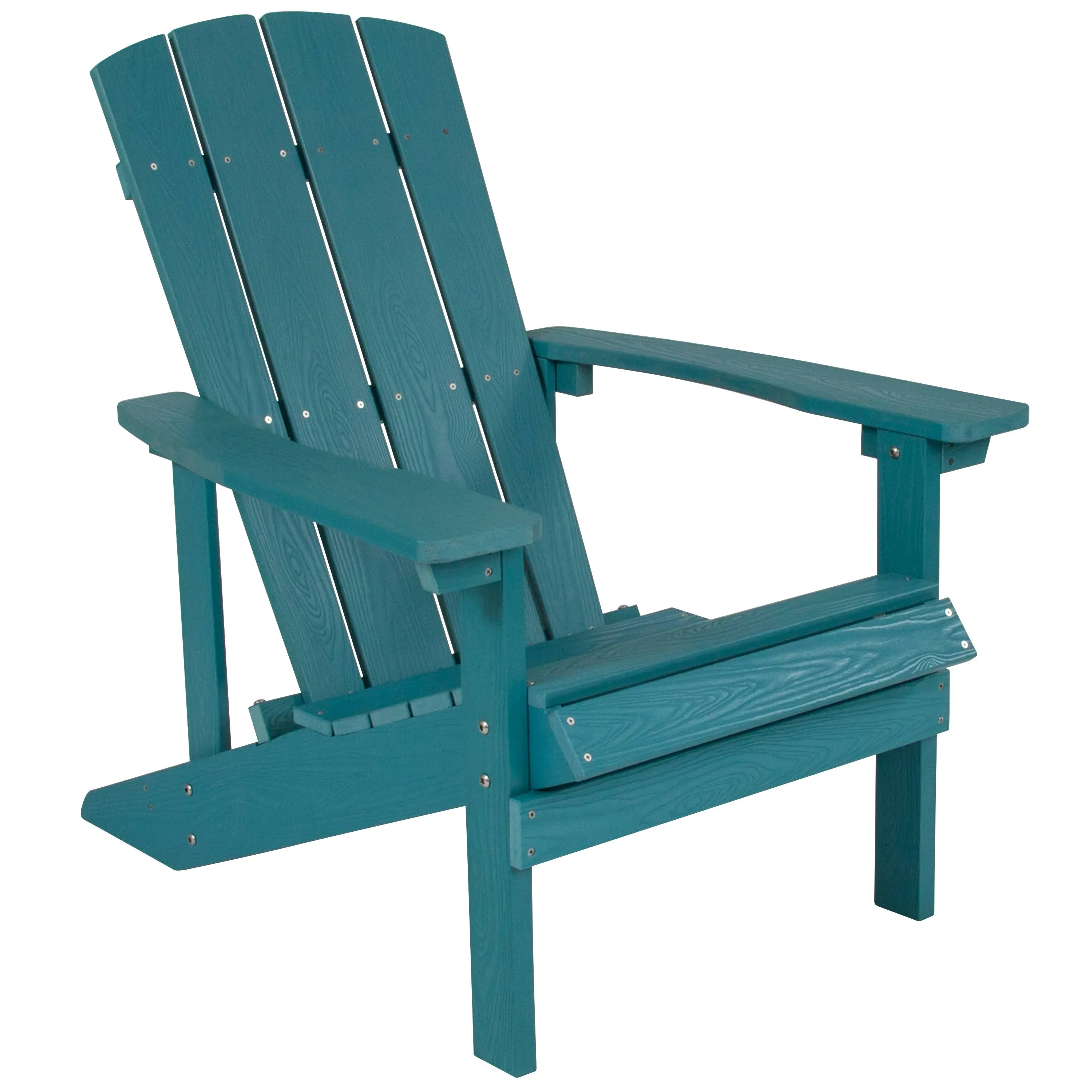 Charlestown All-Weather Adirondack Chair Faux Wood Sea Foam