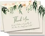 MPC Brands Funeral Thank You Cards - Sympathy Bereavement Thank You Cards With Envelopes - Message Inside (Lighthouse, 25)