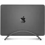 Twelve South BookArc for MacBook | Space-Saving Vertical Desktop Stand for Apple notebooks (Space Grey) *Newest Version*