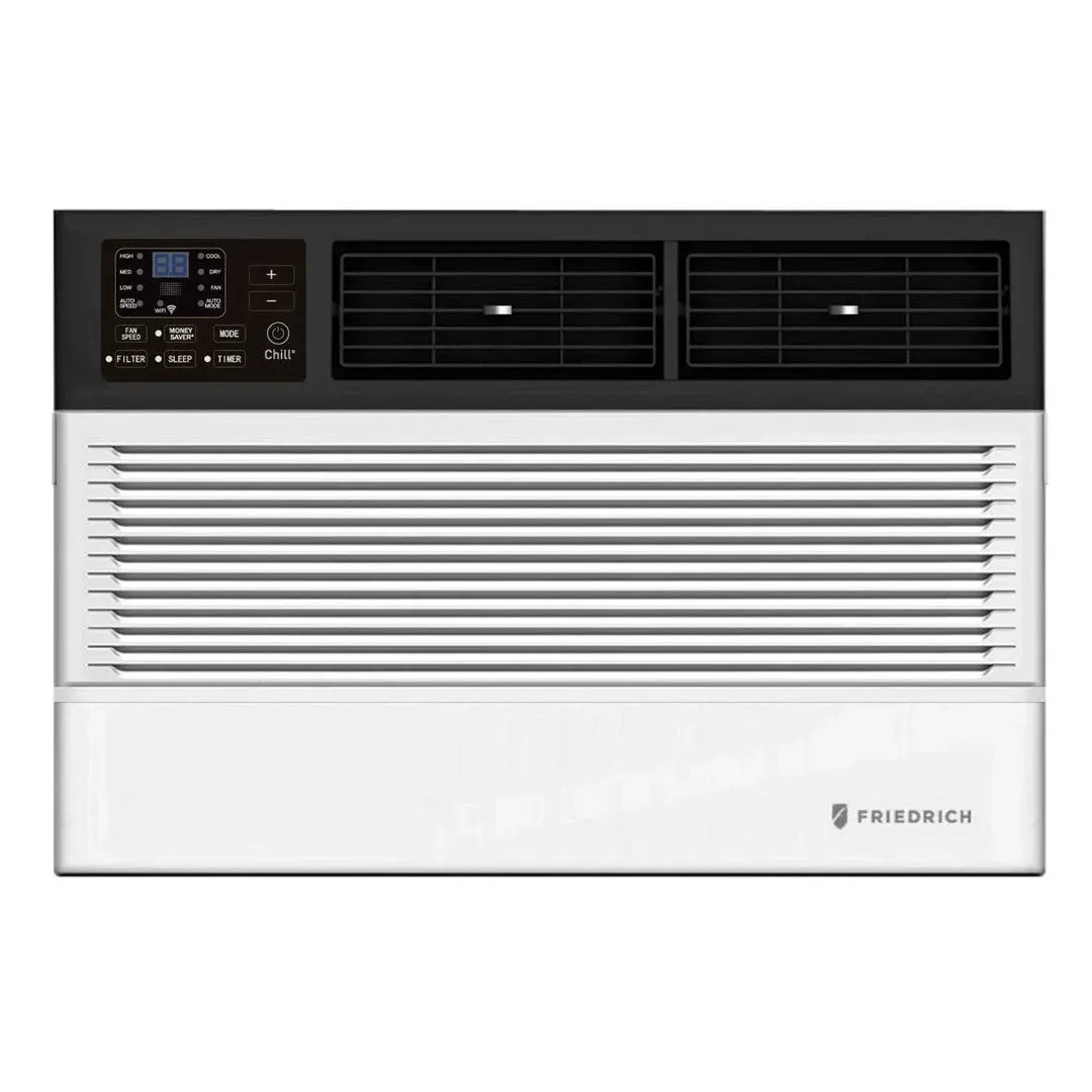 Friedrich Ccw08b10b Chill Premier 8,000 BTU 115v Smart Wi-Fi Room Air Conditioner Bundle