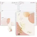 SUNEE 2024 Weekly and Monthly Planner - from January 2024 - December 2024, 8.5"X11" Daily Agenda Planner with Monthly Tab, Flexible Cover, Note