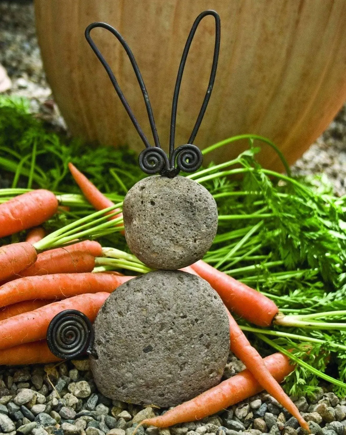 Rabbit River Stone Garden Statue