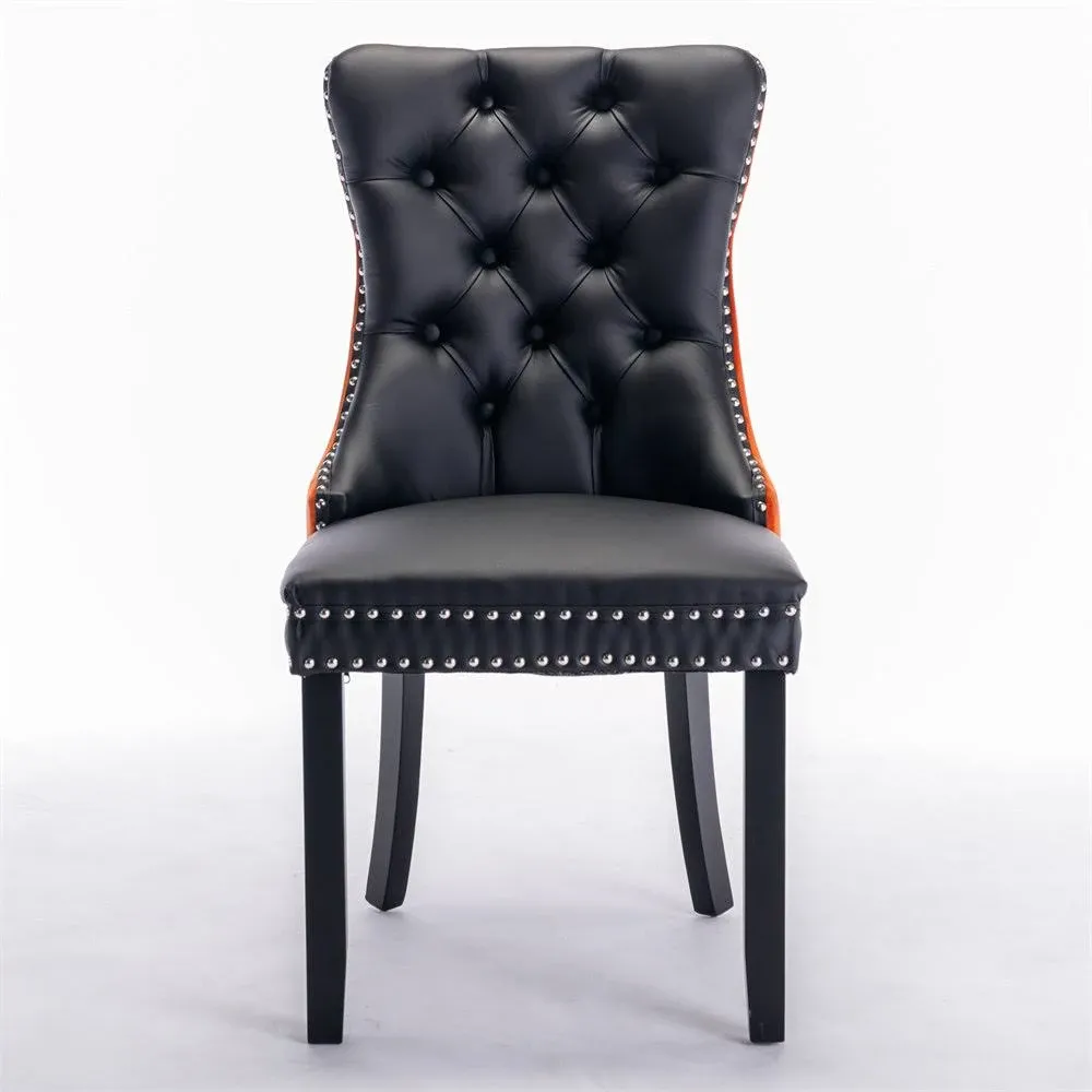 Jordeyn Tufted Wing Back Side Chair Dining Chair (Set of 2) Rosdorf Park ...