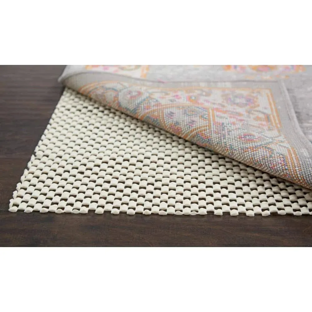 Nourison Grid-Loc Ivory 1'8" x 7'6" Rug Pad, Non Slip, Bed Room, Living Room, Hallway, (1'8" x 7'6")