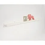 Photo Ledge 31.5" Wide White Decorative Wall Shelf