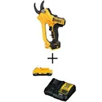 DeWalt DCPR320BWCB230C 20V Max Cordless Battery Powered Pruner Kit with (1) 3Ah Battery & Charger