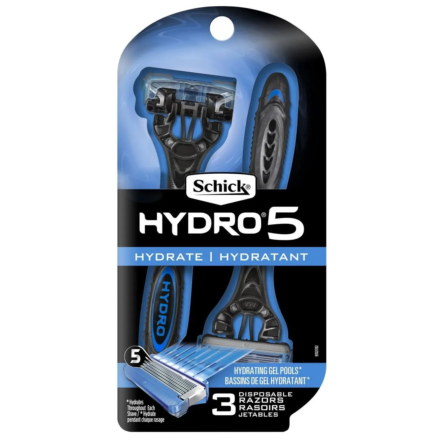 Schick Hydro 5 Men's Disposable Razor - 3 count