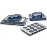 Caraway 11-Piece Ceramic Bakeware Set - Navy