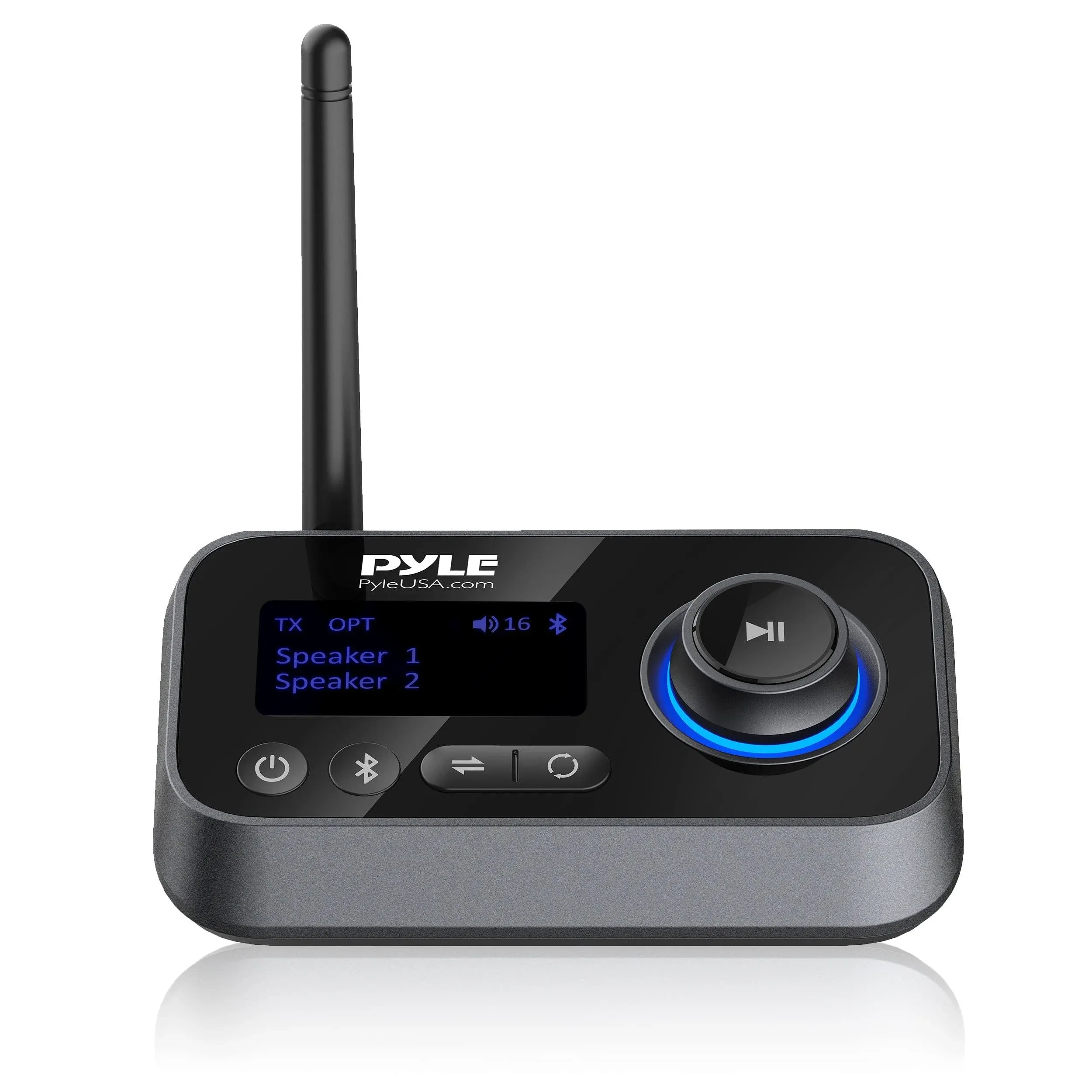 Pyle 2in1 5.0 Wireless BT Streaming Transmitter Receiver Audio Transmitting