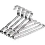 Clothes Hangers 40 Pack Pants Hangers Stainless Steel Strong Metal Hangers 16...