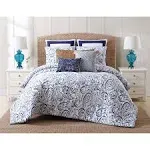 Oceanfront Resort Indienne Paisley European Sham