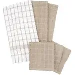 Ritz 6-Pack Terry Kitchen Towel and Dish Cloth Set