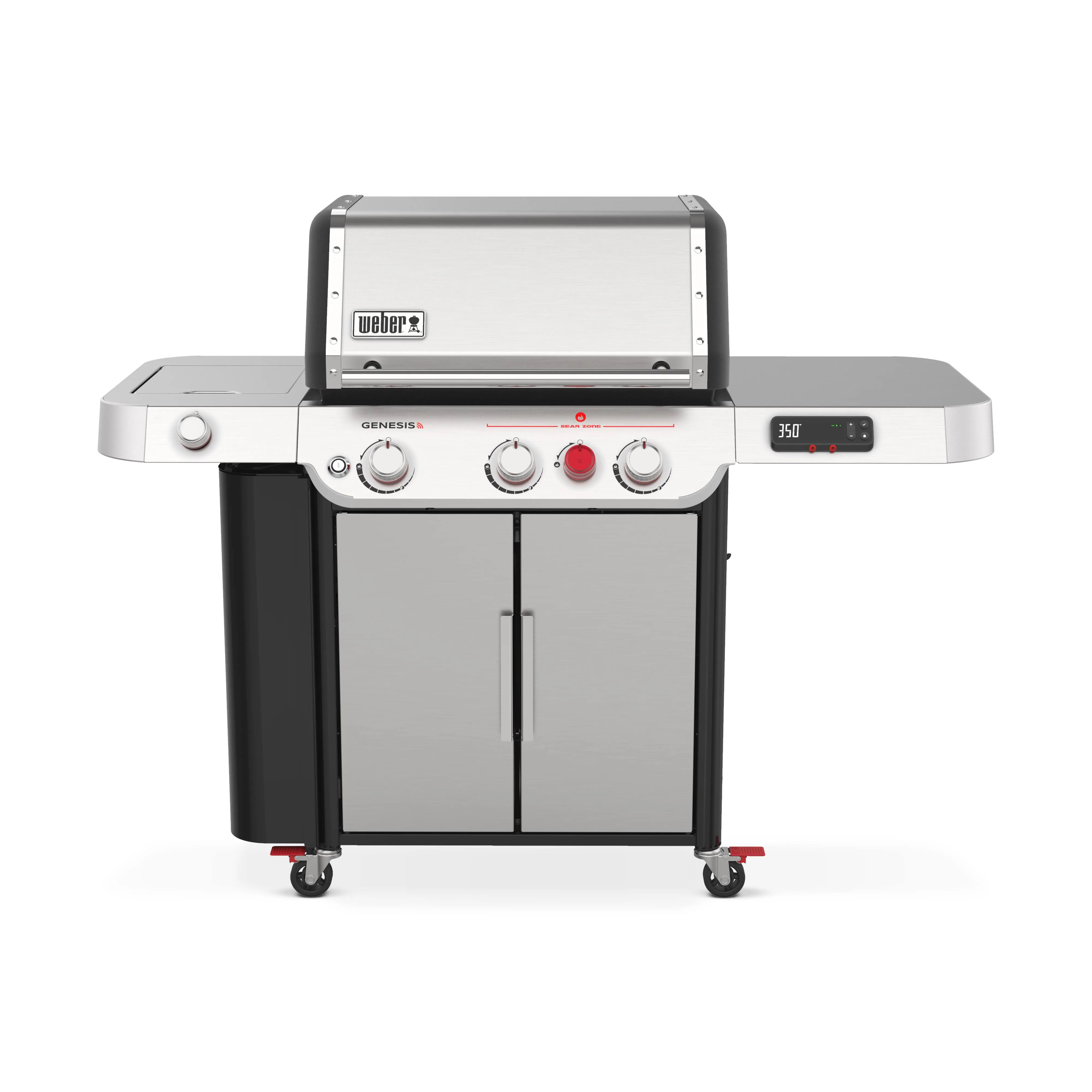 Weber Genesis SX-335 Stainless Steel Smart Liquid Propane Gas Grill