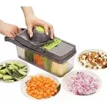 MAIPOR Vegetable Chopper, Pro Food Chopper, 14 in 1 Veggie Chopper,Onion Chopper, Mandoline Slicer, Kitchen Vegetable Slicer-Dicer Cutter, Vegetable