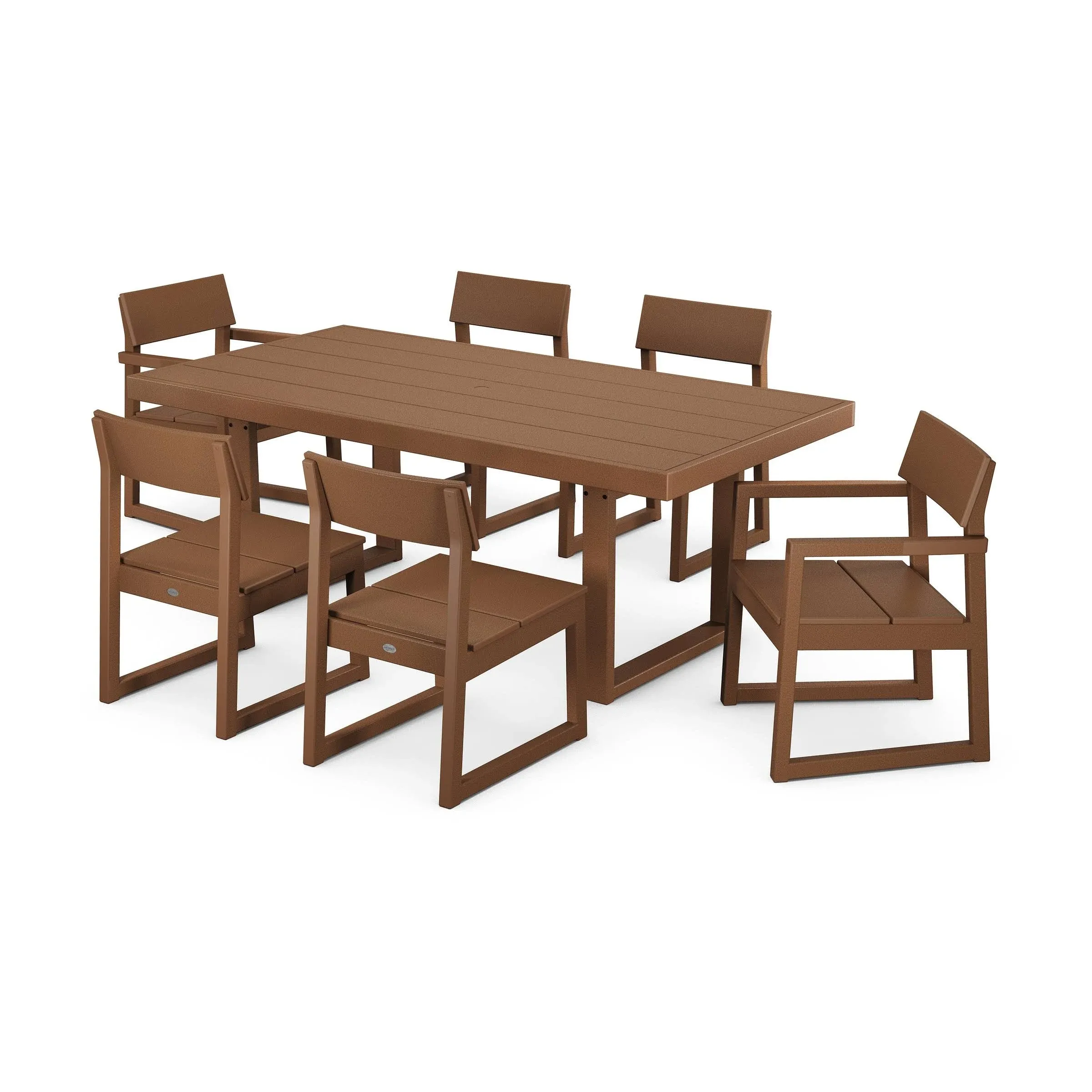 POLYWOOD Edge 7-Piece Dining Set