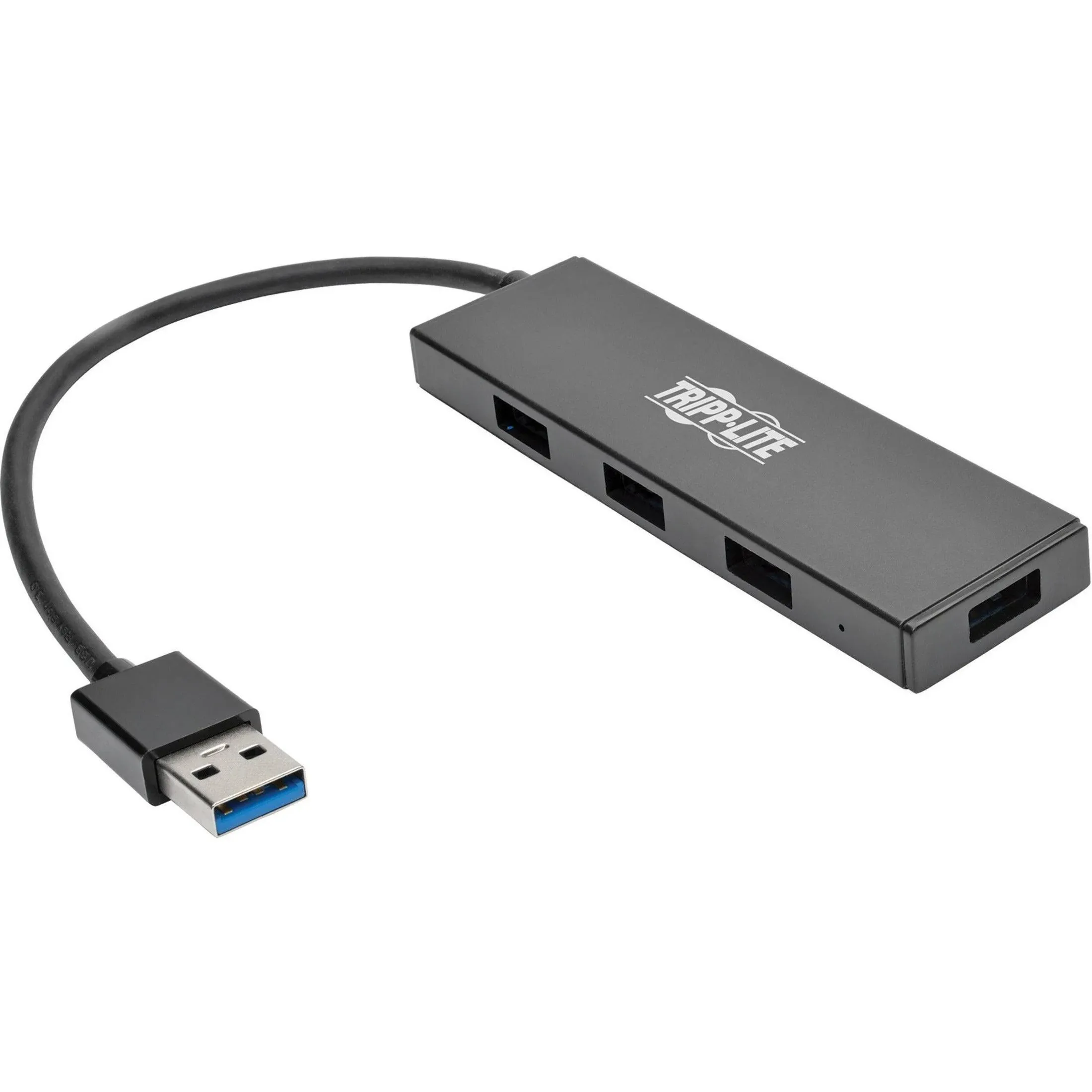 Tripp Lite 4-Port Portable USB 3.0 SuperSpeed Ultra-Slim Hub