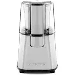 Electric Coffee &amp; Tea Grinder Mill 2.1 Oz Cup Fresh Grind，Silver CG620S—OVENTE