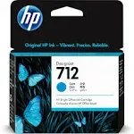 HP 712 (3ED79A) Yellow Original Ink Cartridge (3 Pack)