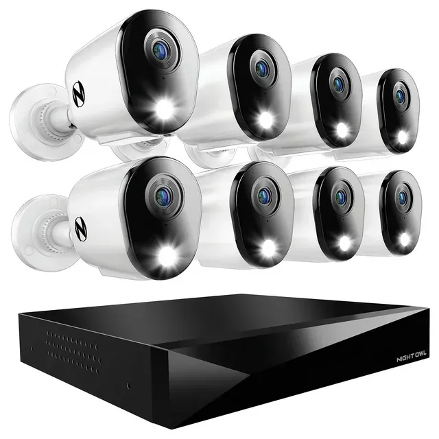 Night Owl 2-Way Audio 12 Channel DVR Security System