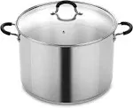 Cook N Home 20 Quart Stainless Steel Stockpot and Canning Pot with Lid