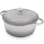 Enamelled Cast Iron Pot Non-Stick Casserole 28cm | 6L | Multiple Colours | Nuovva