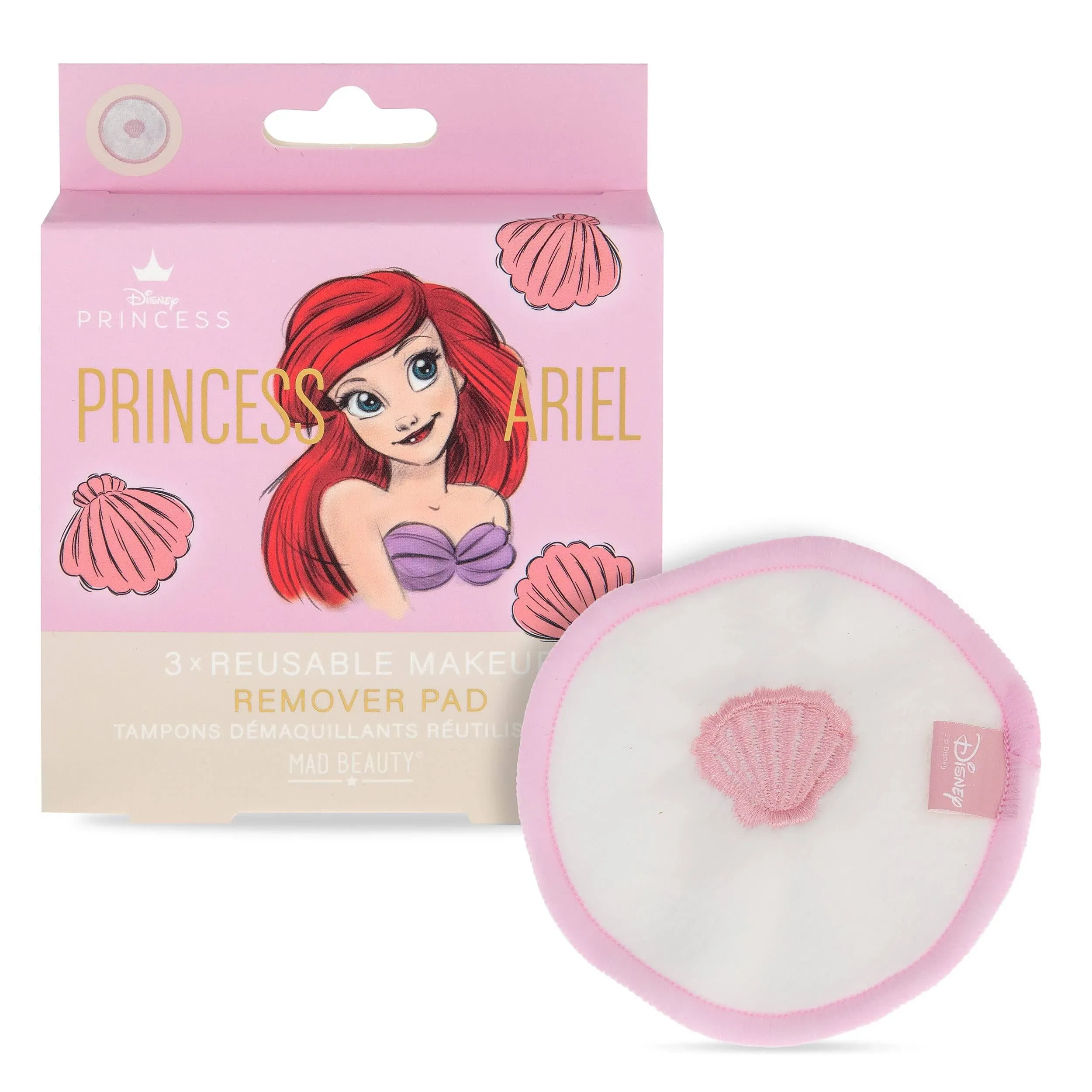 Mad Beauty Disney Pure Princess Cleansing Pads - Ariel