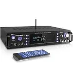 Pyle Wireless ! BT for Home Stereo Amplifier - Hybrid Multi-Channel 3000 Watt Po