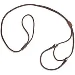 Mendota Show Martingale Leash Brown / 8 inch