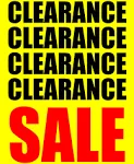 Clearance Sale 18"x24" Business Store Retail Signs