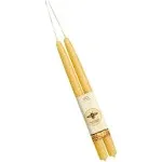 Pure Beeswax Tapers (Natural)