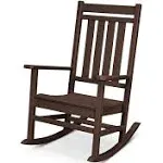 POLYWOOD Estate Rocking Chair - Mahogany