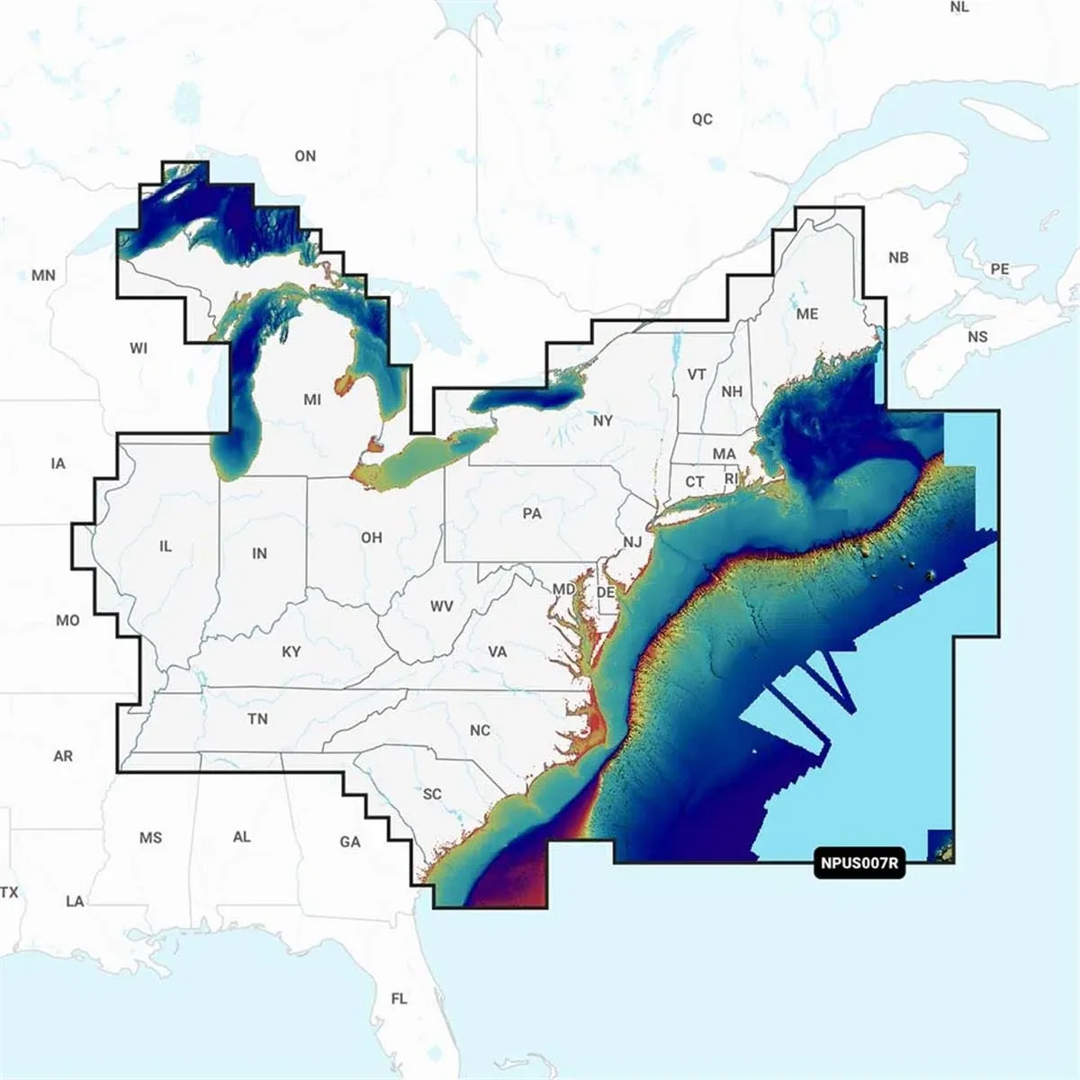 Navionics Platinum+ U.S. East