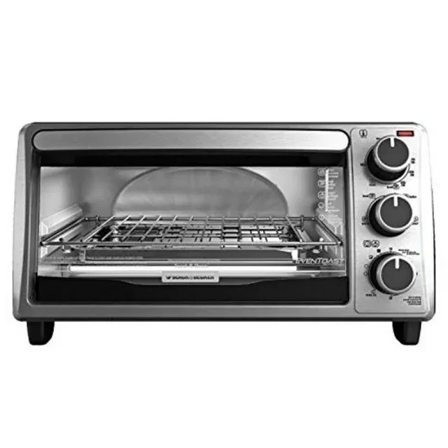 BLACK+DECKER 4-Slice Toaster Oven