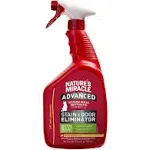 Nature's Miracle Advanced Cat Stain & Odor Eliminator, 32-fl oz Bottle, Sunny Lemon Scent